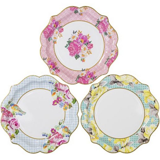 Truly Scrumptious Medium Pretty Paper Plates