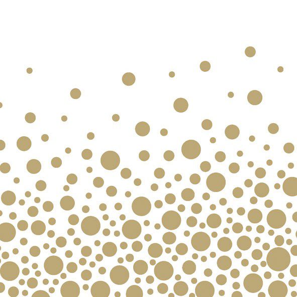 Metallic Bubbly Gold Polka Dot Luncheon Napkins – 2 Packets