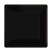 Black Square Dessert Paper Plates