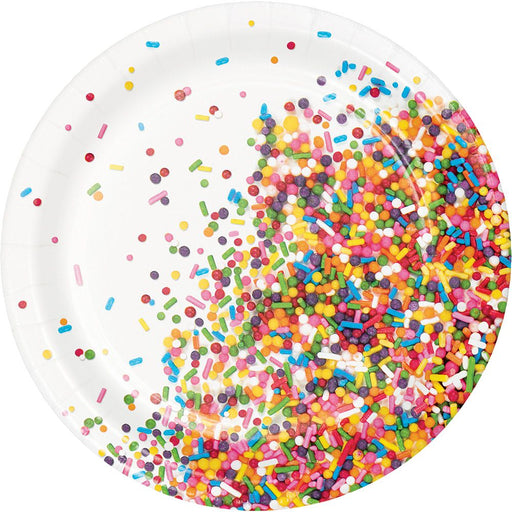 Sprinkles Dessert Paper Plates