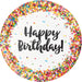 Sprinkles Dinner Paper Plates