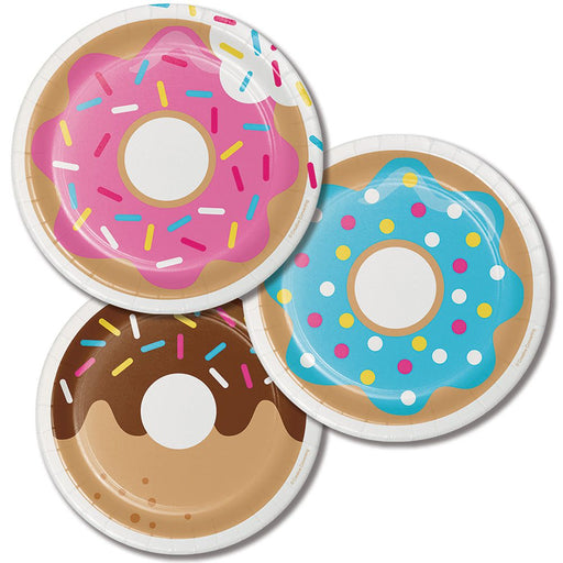 Donuts Dessert Paper Plates