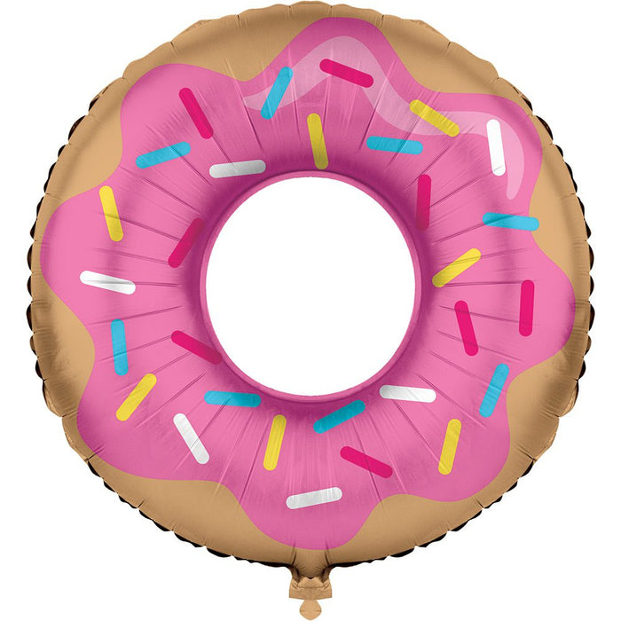 Donuts Metallic Foil Ballon