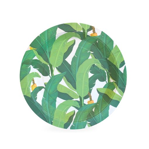 Troppo Leaf Dessert Paper Plates