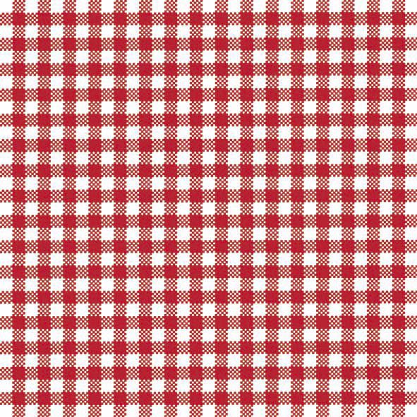 Red Gingham Luncheon Napkins – 2 Packets