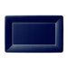 Navy Rectangular Dessert Paper Plates