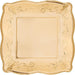 Metallic Gold Square Dinner Paper Plates