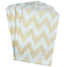 Cream Chevron Paper Treat Bag Set
