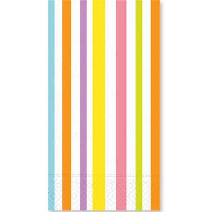 Mix of Color-Stripe Guest Napkins – 2 Packets