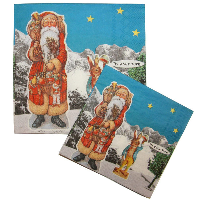 St. Nick Luncheon Napkins – 2 Packets