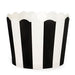 Black and White Stripe Baking Cups