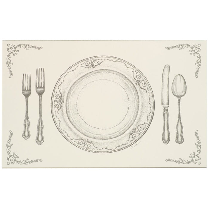 Perfect Setting Paper Placemat