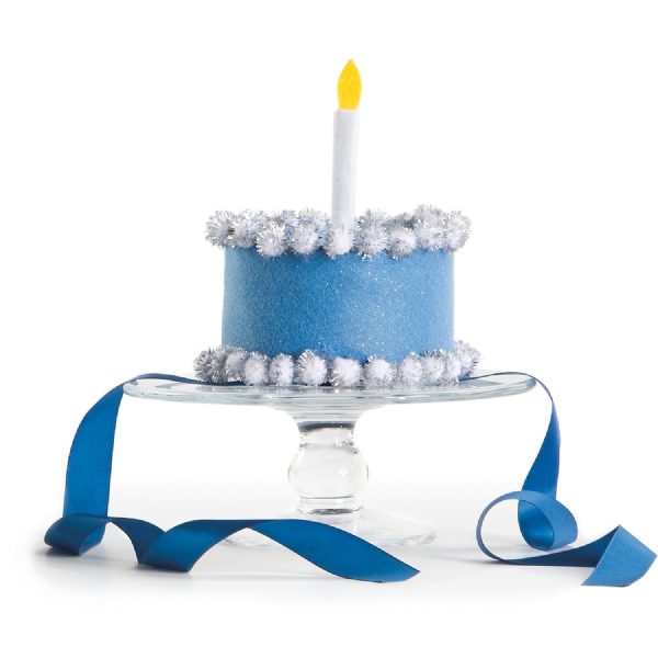 Blue Birthday Cake Hat