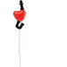 i love you ballon with a read heart and the letter i and letter u
