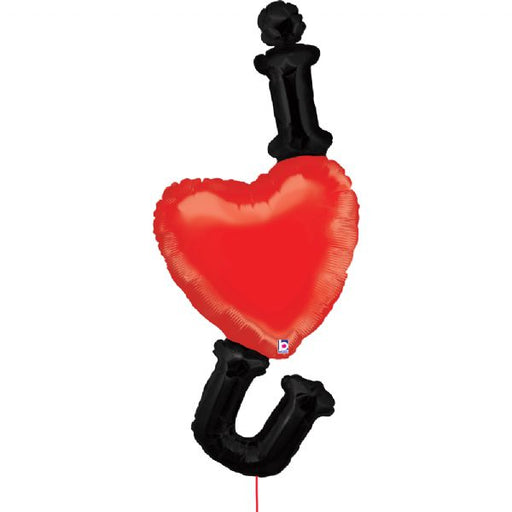 i heart u Foil Balloon is available for sale