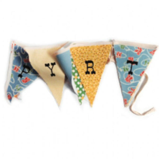 Cowboy and Cowgirl Happy Birthday Banner