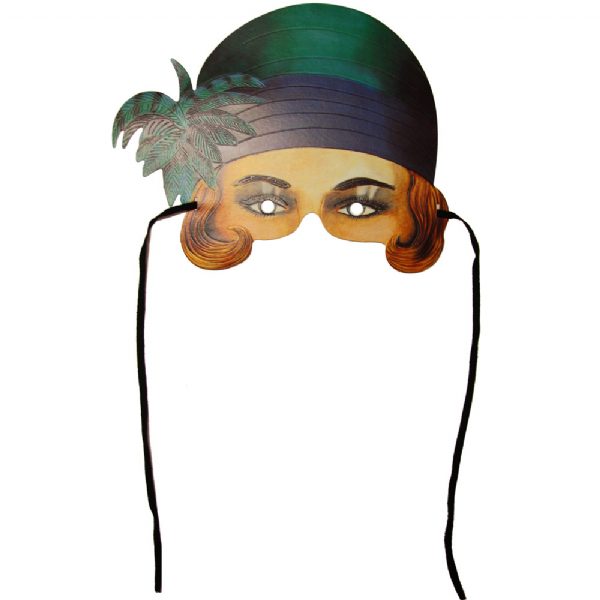 Roaring Twenties Masks Set of 8