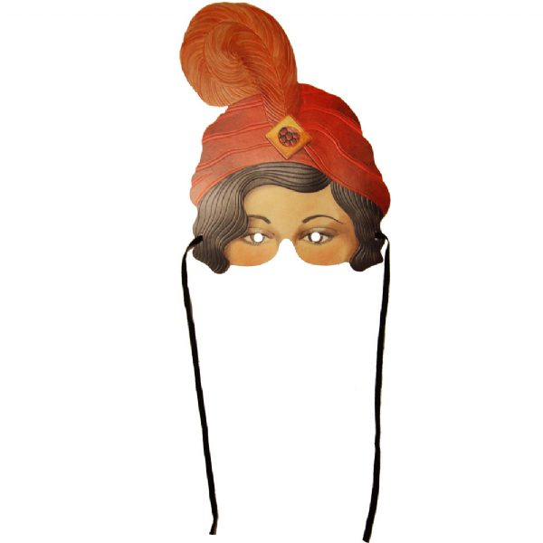 Roaring Twenties Masks Set of 8