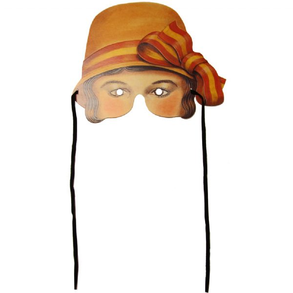 Roaring Twenties Masks Set of 8