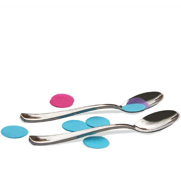 Spoons Silverlike Plastic Set of 32