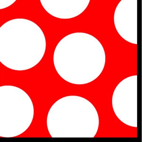 Red with White Polka Dots Luncheon Napkins – 2 Packets