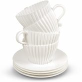 TeaCupCakes Bake Molds Set of 4