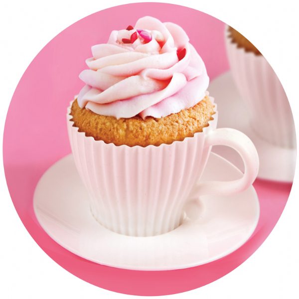 TeaCupCakes Bake Molds Set of 4