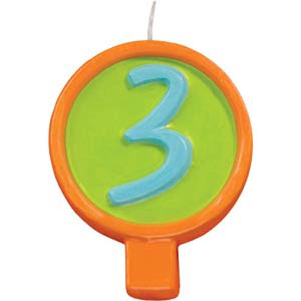 Circle Number Candles