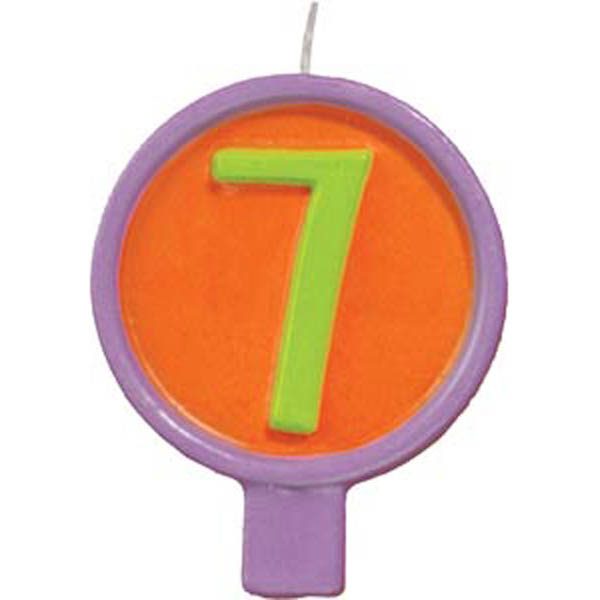 Circle Number Candles