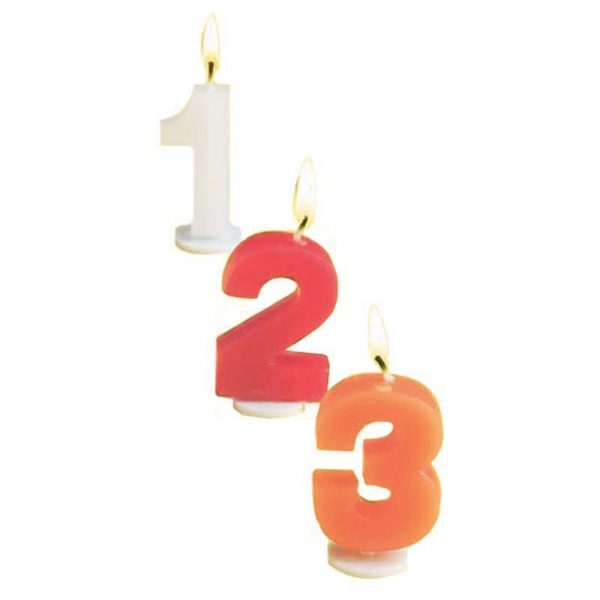 Digit Party Candles