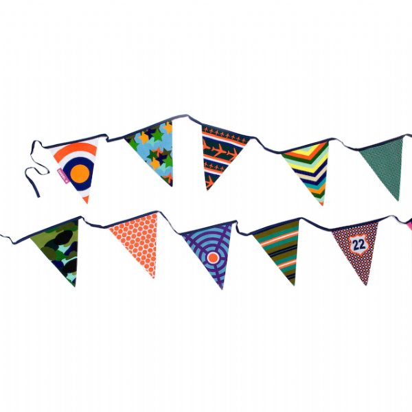 Boy Party Cotton Flag Banner