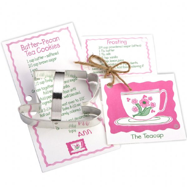 Tea Party Cookie Cutter Set of 3