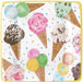 Ice Cream Scoops Dessert Paper Plates