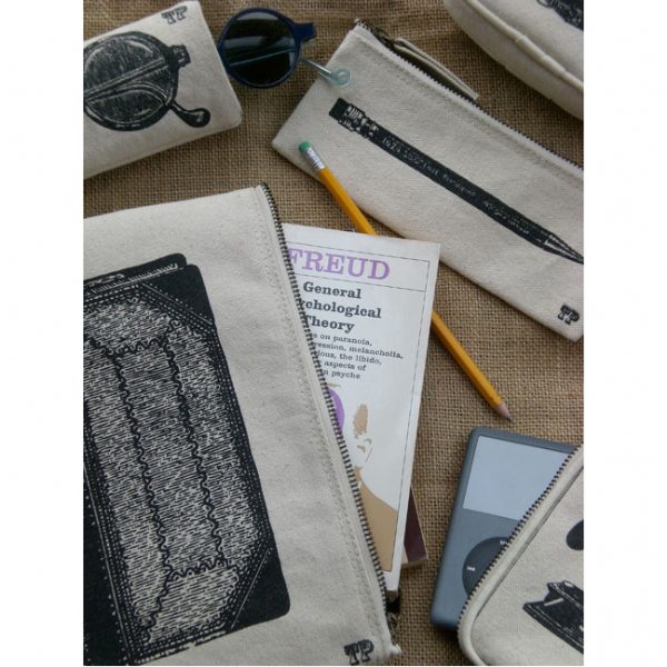 Luddite Book Pouch by Thomas Paul