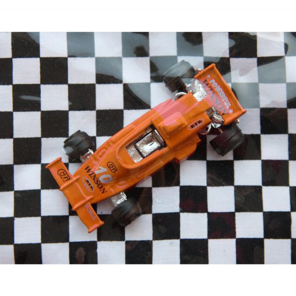 Wipe Clean Race Car Vinyl Bib
