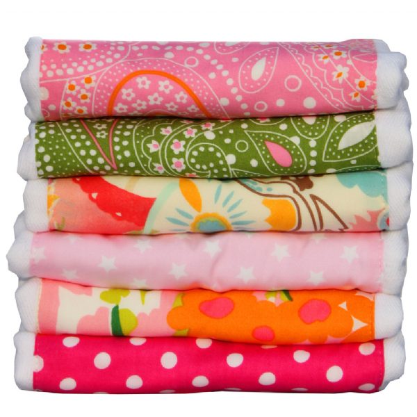 Girl's Retro Burpies Set of 6