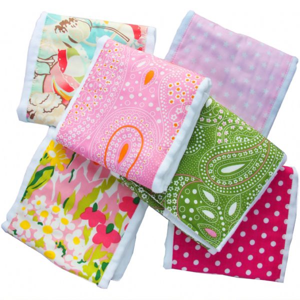 Girl's Retro Burpies Set of 6