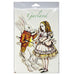 Packaged clear stamp set featuring a rabbit and a girl, with 'Garland' branding.