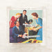 Anne Taintor Edibles cocktail napkins in an acrylic napkin holder, retro party illustration