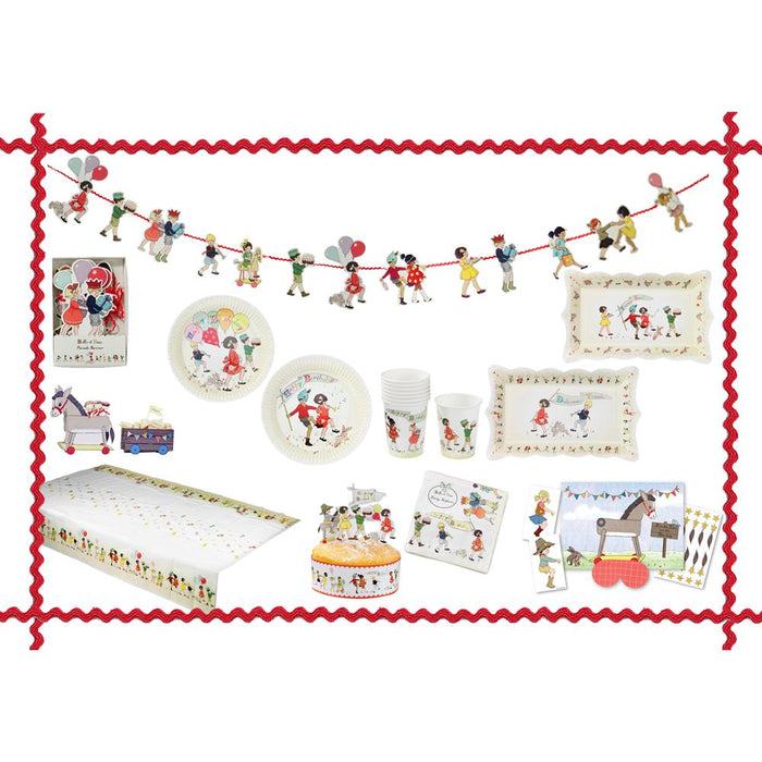 Belle & Boo Children Rectangular Paper Platters