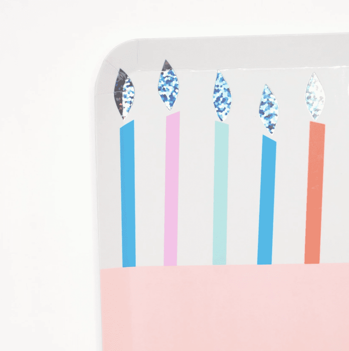 Birthday Cake Plates