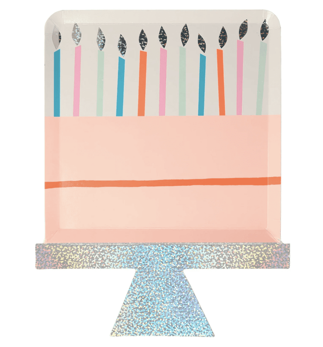 Birthday Cake Plates