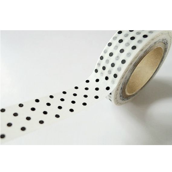 Black and White Vertical tripe Washi Tape