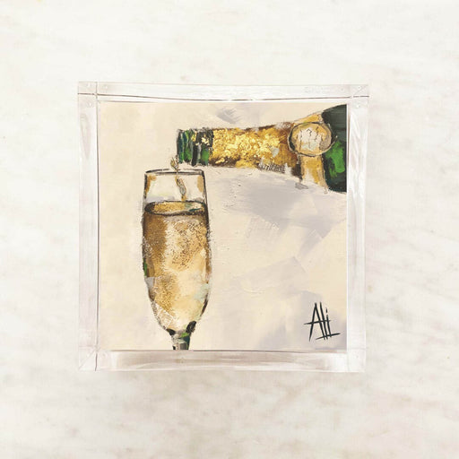 The Art of Champagne Cocktail Napkins