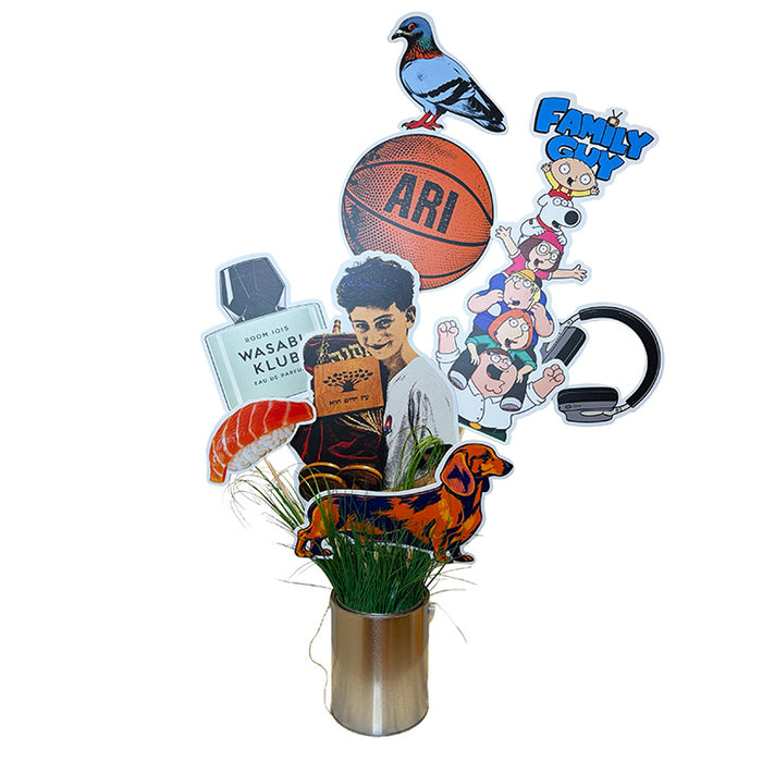 Custom Bar Mitzvah Foam Board Centerpiece