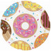 Donuts Dinner Paper Plates