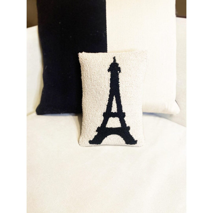 Eiffel Tower Hook Pillow - 8" x 12"