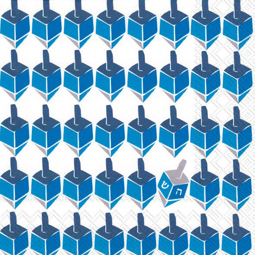 Hanukkah Dreidel Luncheon Napkins