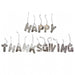 Happy Thanksgiving Metal Mirror Ornaments