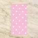 Pink and White Polka Dot Buffet Guest Paper Towels 2 Packets